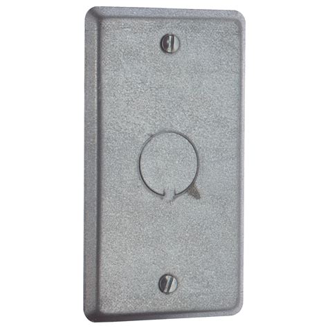 1 5 8 inch hole electrical box cover|menards electrical box covers.